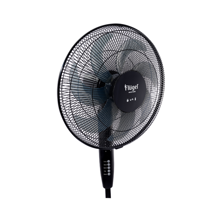 Flugel 7-Blade Stand Fan – Powerful Cooling with Adjustable Height & Silent Operation