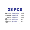 Arshia 86Pcs Wooden Case Cutlery Sets TM762S