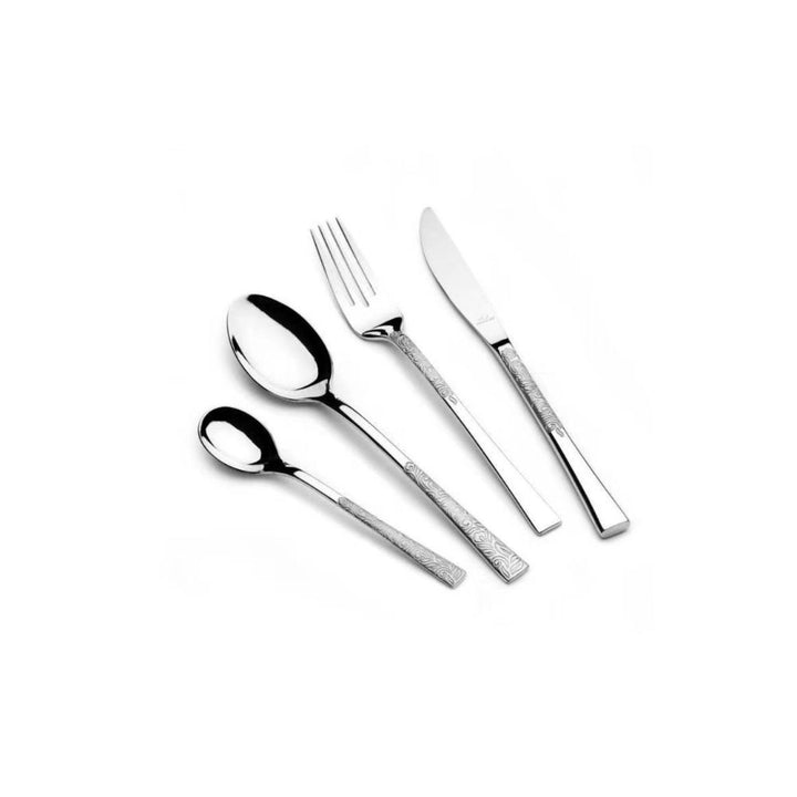 Arshia Stainless Steel Cutlery Sets 50pcs Silver
