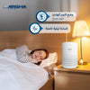 Arshia Air Purifier 30W – HEPA & Carbon Filter, Ionization Technology, Silent Sleep Mode, 4-Speed Fan & Touch Controls