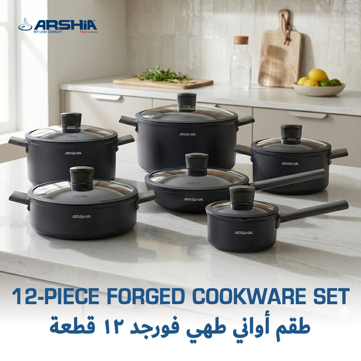 CO194 12pcs Forged Cookware Set