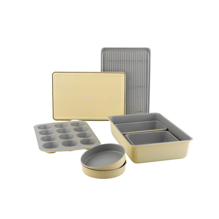 Arshia 9-Piece Premium Non-Stick Bakeware Set – Carbon Steel with Ceramic Coating for Perfect Baking