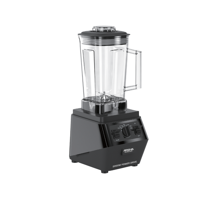 Arshia 2L Professional Blender – 2200W High-Power Motor, Multi-Function Programs, Quiet Operation, Food-Grade Jar, Anti-Slip Base