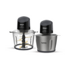 Arshia Electric Chopper 3L (Black) with Two Versatile Bowls