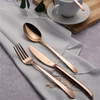 Arshia Stainless Steel Cutlery Set 86pc Rose Gold