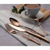 Arshia Stainless Steel Cutlery Set 86pc Rose Gold