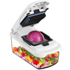 ARSHIA 8‑in‑1 Vegetable Slicer – Multi-Blade Chopper with 1.8L Container & Safety Features