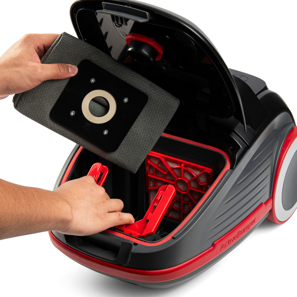 Flügel 2-in-1 Vacuum Cleaner – 2400W High Suction Power with HEPA Filter, For Carpets & Hard Floors
