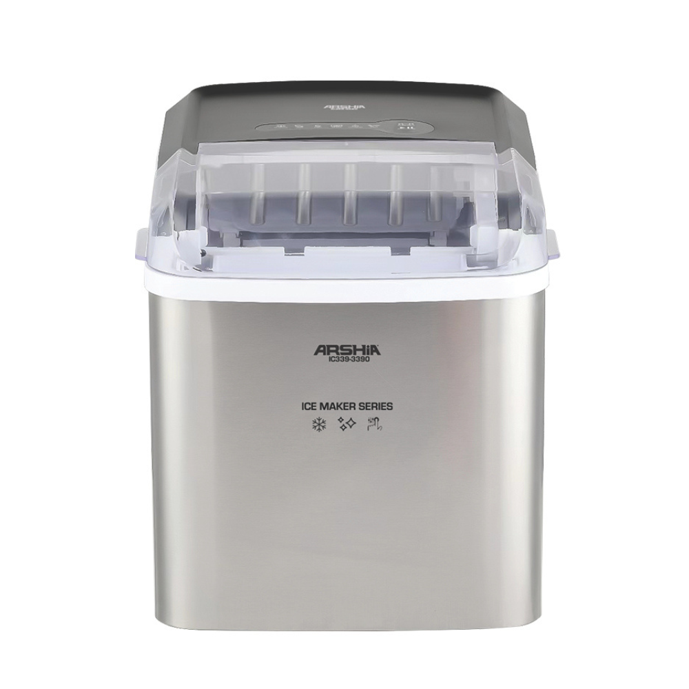 ARSHIA Ice Maker – 12KG Daily Capacity | Compact & Efficient