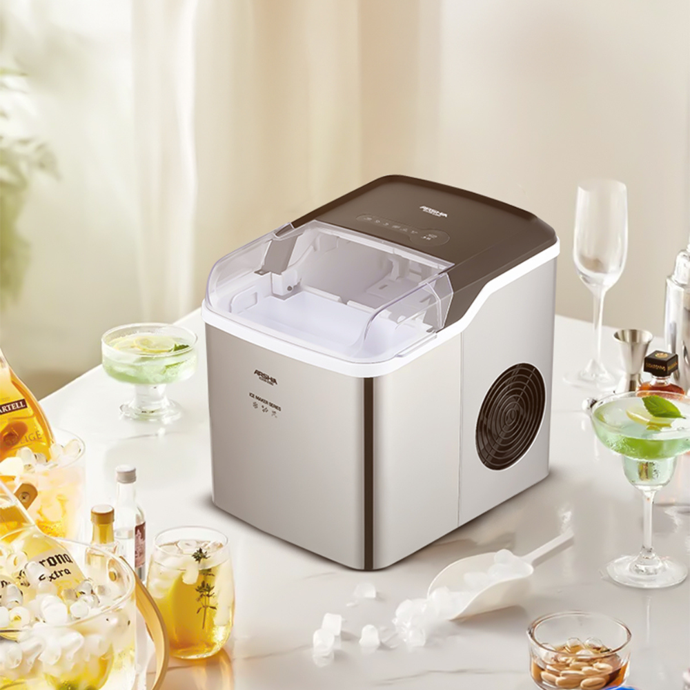 ARSHIA Ice Maker – 12KG Daily Capacity | Compact & Efficient
