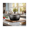 Arshia Cast Iron Casserole with Lid 28cm