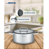 Arshia Stainless Steel Cookware set 10pcs Nonstick SS050-2990