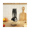 Arshia Utensil 7pc Set Black