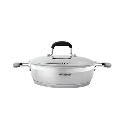 Arshia Stainless Steel Fry pan 32cm