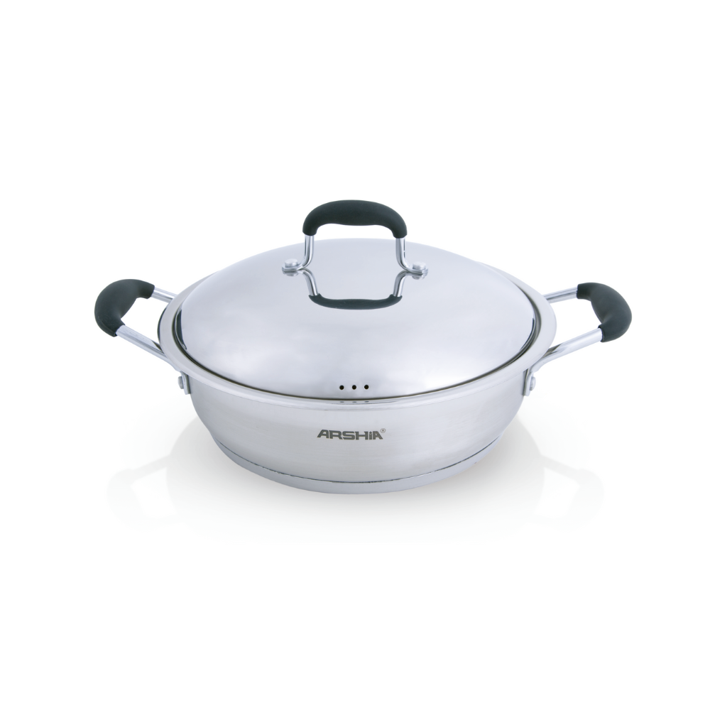 Arshia Stainless Steel Fry pan 32cm