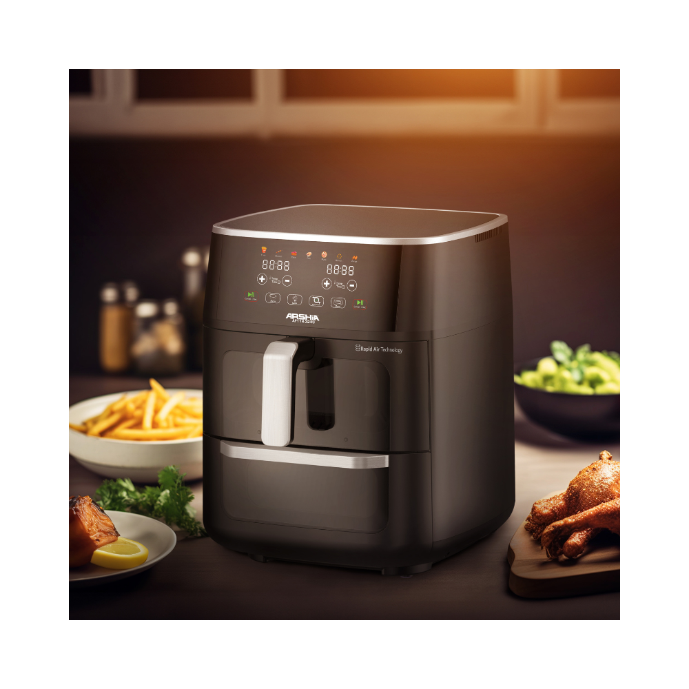 Arshia Premium Stand Mixer 7L & Arshia Dual X Cyclone Air Fryer