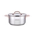 Arshia stainless steel casserole with 2Lid 32cm