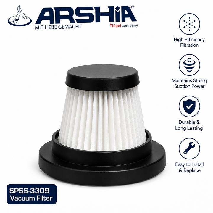 Arshia Home & Personal Floor Care Vacuum Replacement Filter
