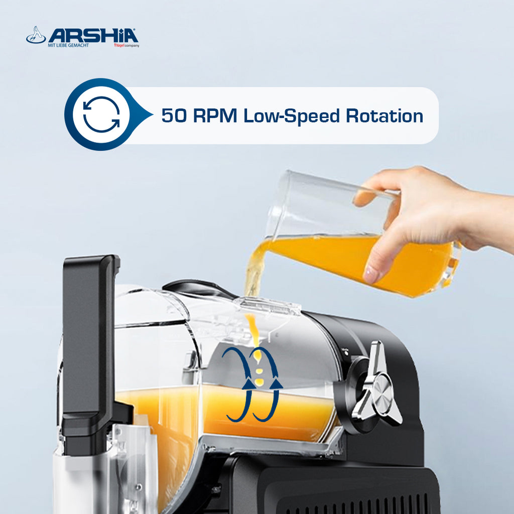 Arshia 2L Slushie Maker with 5 Modes – Frozen Drinks, Milkshake & Cocktail Machine, 170W