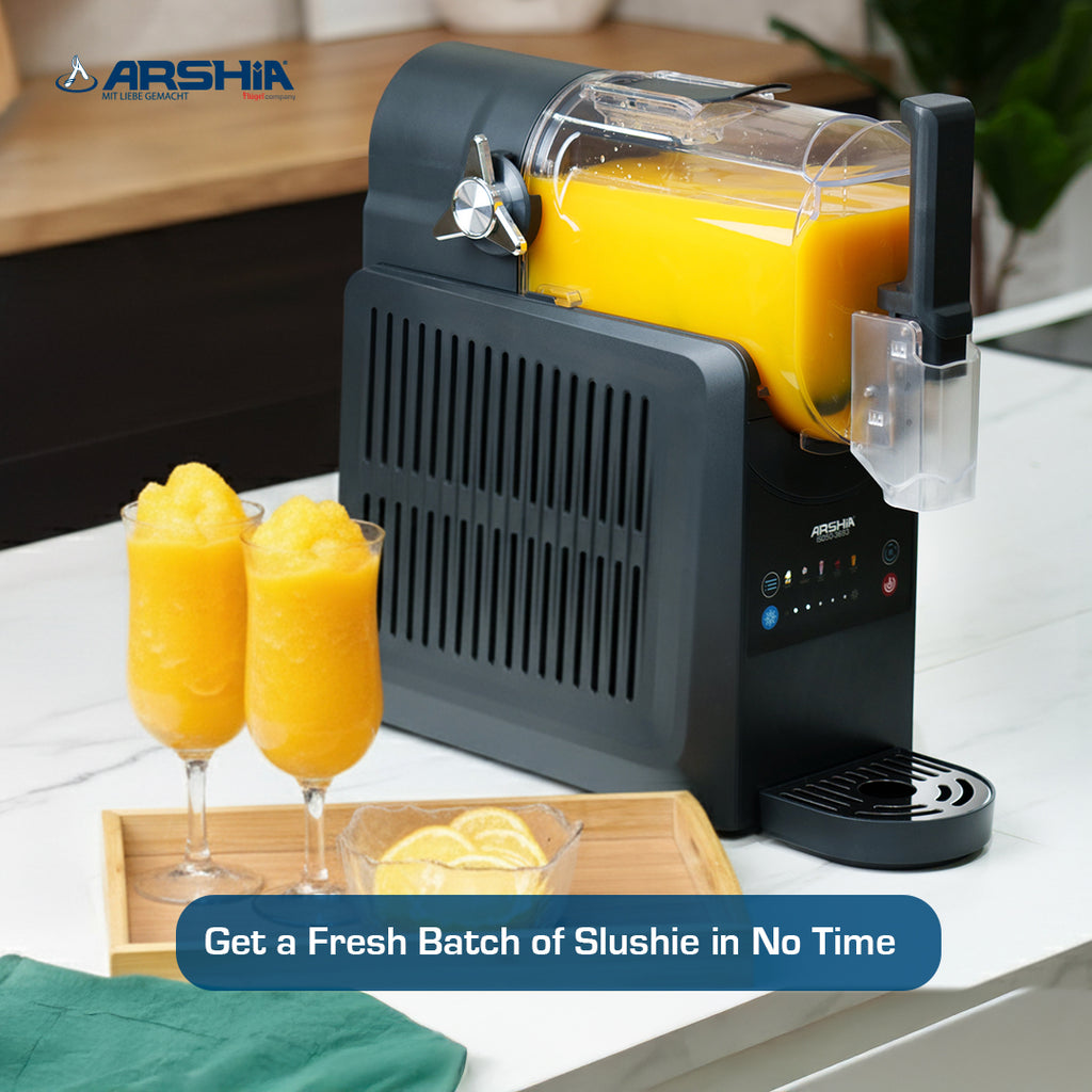 Arshia 2L Slushie Maker with 5 Modes – Frozen Drinks, Milkshake & Cocktail Machine, 170W