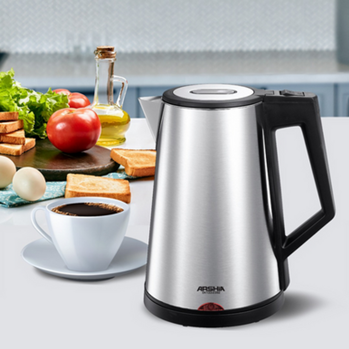 Arshia Electric Kettle Stainless Steel BS
