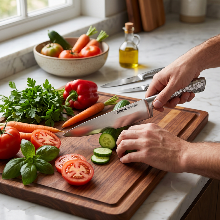 Arshia Kitchenware Knives Knife Sets 3-piece Knife Set Stainless Steel