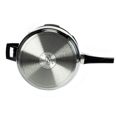 Arshia Stainless Steel Pressure Cooker With Aluminum Base 22cm