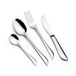 Arshia 48-piece Shiny Silver Cutlery Set with Stand