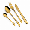 Arshia 48-piece Gold Cutlery Set with Stand