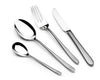 Arshia 26-piece Silver Cutlery Set with Stand