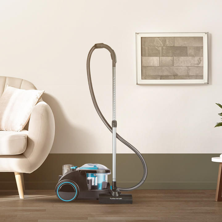 Vacuum Cleaner – Arshia 2400W Water Filtration, Bagless, HEPA Filter, Multi Nozzles (Blue)