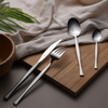 Arshia 86-Piece Silver Cutlery Set – Premium 18/10 Stainless Steel, Elegant Flatware, Durable & Stain-Resistant