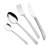 Arshia 86-Piece Silver Stainless Steel Cutlery Set with Wooden Box – Premium 18/10 Flatware | Elegant Luxury Tableware