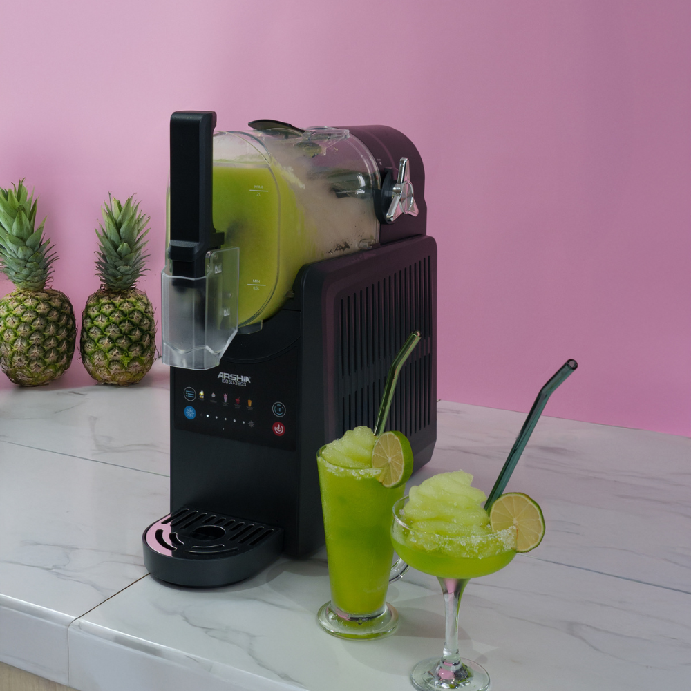 Arshia 2L Slushie Maker with 5 Modes – Frozen Drinks, Milkshake & Cocktail Machine, 170W