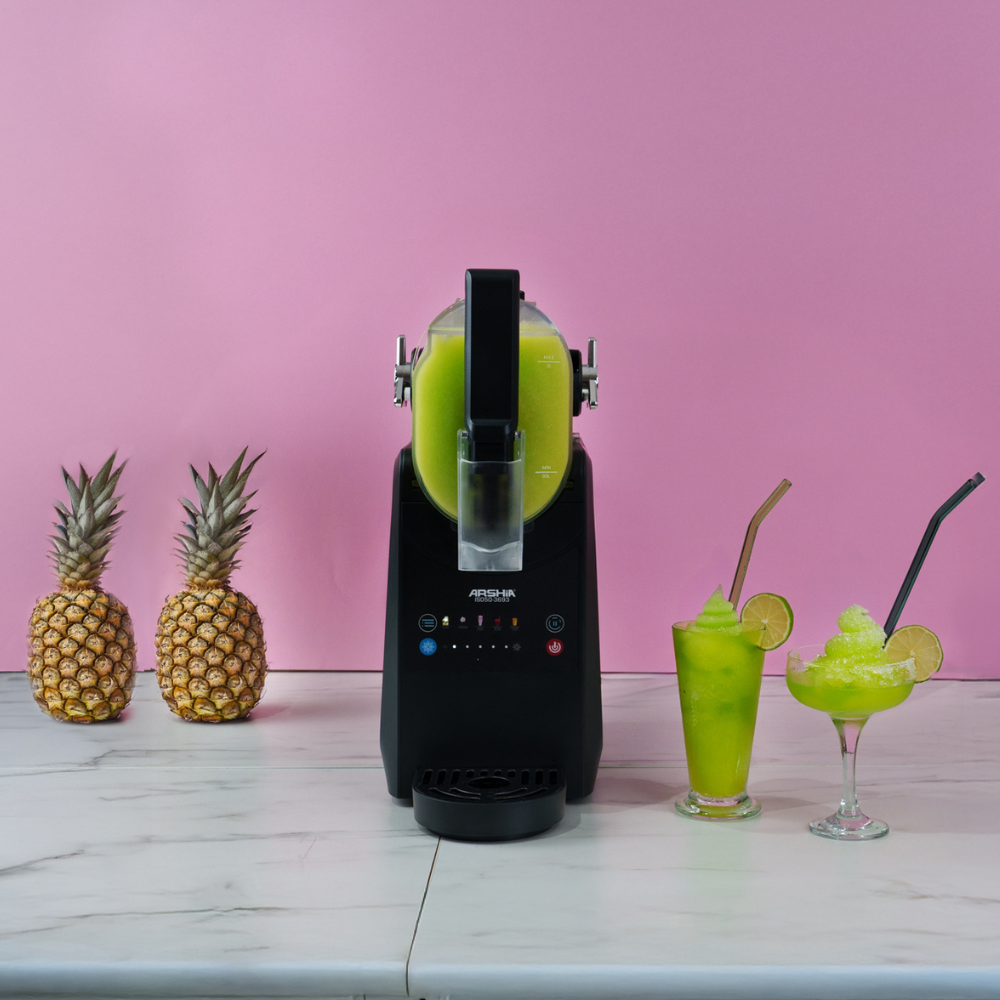 Arshia 2L Slushie Maker with 5 Modes – Frozen Drinks, Milkshake & Cocktail Machine, 170W