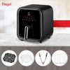 Flügel 7.5L Air Fryer – 1800W Large Capacity Oil-Free Cooking