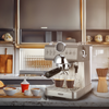 Arshia Espresso Maker EM498 – 20-Bar Pressure, 1.5L Water Tank, 1250–1450W, Home Coffee Machine with Pitcher & Tamper