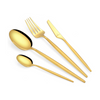 Arshia 95-Piece Gold Sandblast Cutlery Set – Premium 18/10 Stainless Steel Flatware | Elegant Luxury Tableware for Dining & Entertaining