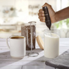 Arshia Rechargeable Milk Frother – Stainless Steel Wand, USB-C Rechargeable, Powerful Motor for Lattes, Cappuccinos & Hot Chocolate