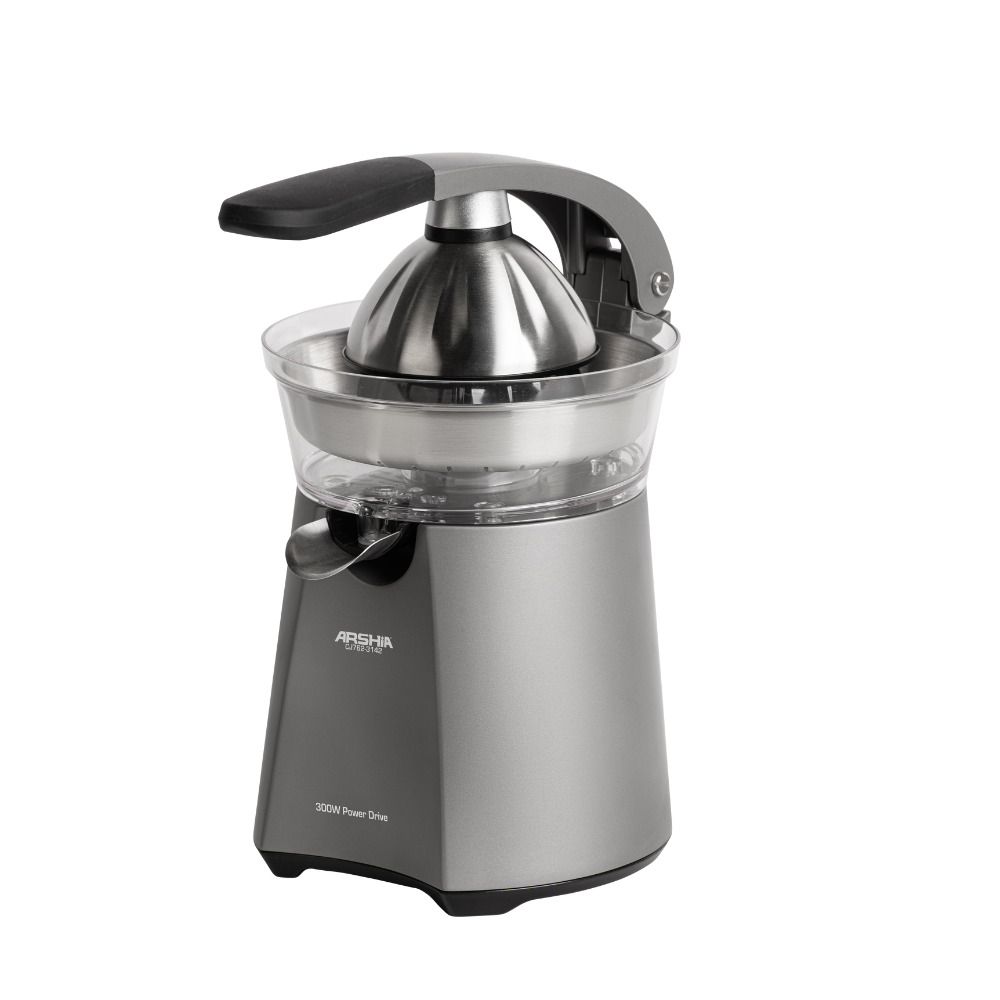 Arshia Die-Cast 300 W Electric Citrus Juicer – Compact & Stylish