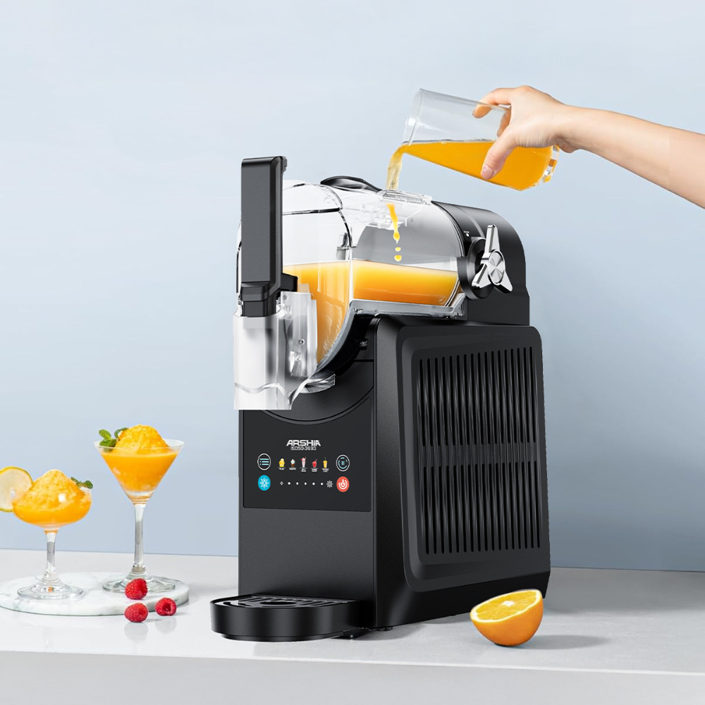Arshia 2L Slushie Maker with 5 Modes – Frozen Drinks, Milkshake & Cocktail Machine, 170W