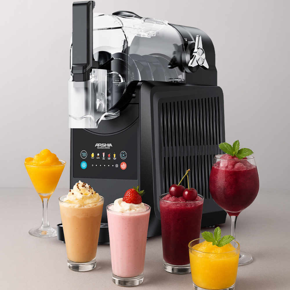 Arshia 2L Slushie Maker with 5 Modes – Frozen Drinks, Milkshake & Cocktail Machine, 170W