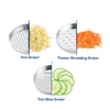 Arshia 12-Piece Stainless Steel Mixing Bowl Set with Grater