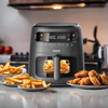 Arshia 8L Multifunctional Air Fryer with Window Basket & Digital Touch – 8-in-1 Cooking Presets, 1750W