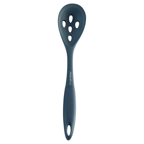 Arshia Silicone Slotted Spoon – Heat Resistant, Nonstick Safe, Ergonomic Handle, Dishwasher Safe