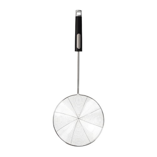 Arshia Stainless Steel Skimmer – Heat Resistant Handle, Lightweight, Durable Kitchen Tool