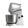 ARSHIA Hand & Stand Mixer with 2L Stainless Steel Bowl – 300W, 5 Speeds + Turbo, White