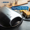 Arshia 4-Slice Sandwich Maker – 3-in-1 with Grill, Waffle & Sandwich Plates, 1200W, Non-Stick