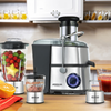 Arshia 4-in-1 Power Pro Juicer & Blender System – 800W