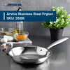 Arshia 26cm Tri-Ply Stainless Steel Fry Pan